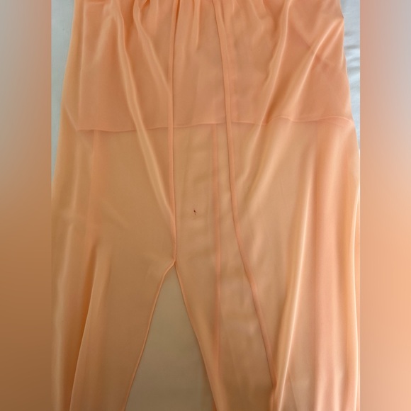BCBGeneration Peach Cutout Dress - Picture 12 of 14